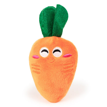 Pet Carrot Plush Vegetable Chew Toy